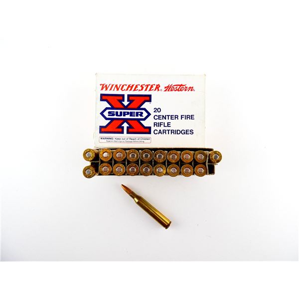 WINCHESTER WESTERN SUPER X .25-06 REM AMMO LOT