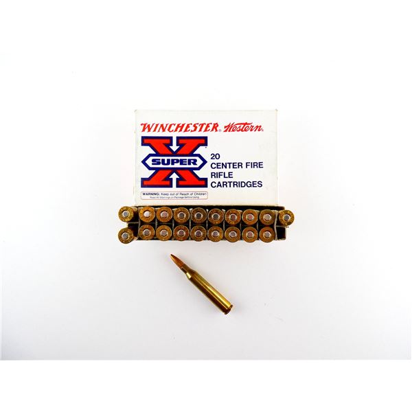 WINCHESTER WESTERN SUPER X .25-06 REM AMMO LOT