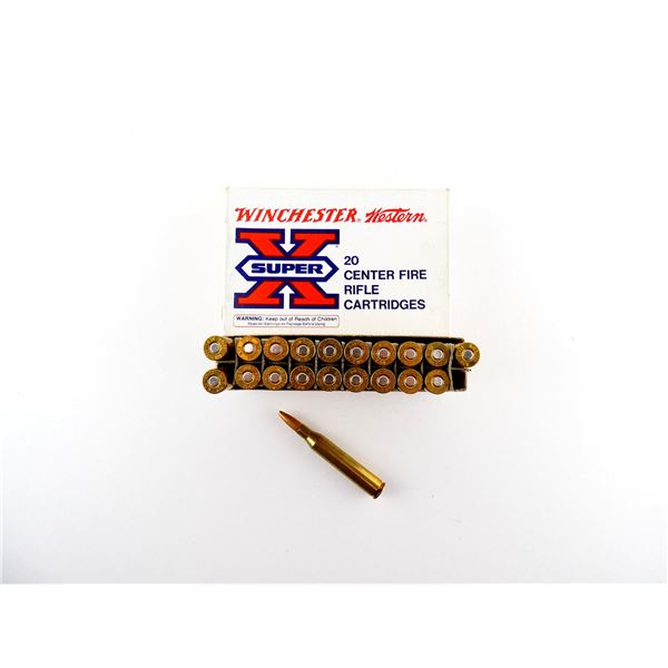 WINCHESTER WESTERN SUPER X .25-06 REM AMMO LOT