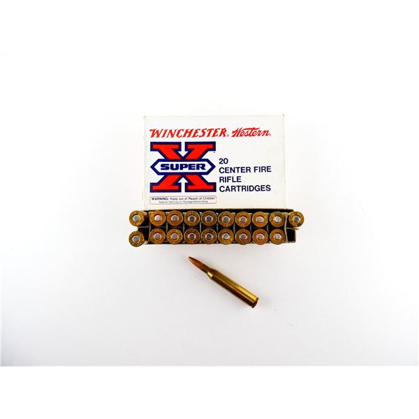 WINCHESTER WESTERN SUPER X .25-06 REM AMMO LOT