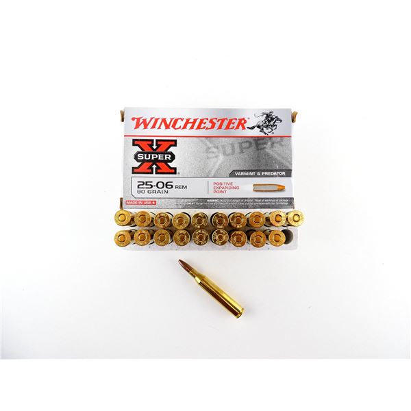 WINCHESTER SUPER X .25-06 REM AMMO LOT