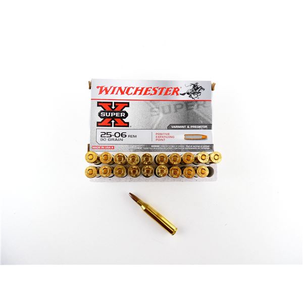 WINCHESTER SUPER X .25-06 REM AMMO LOT
