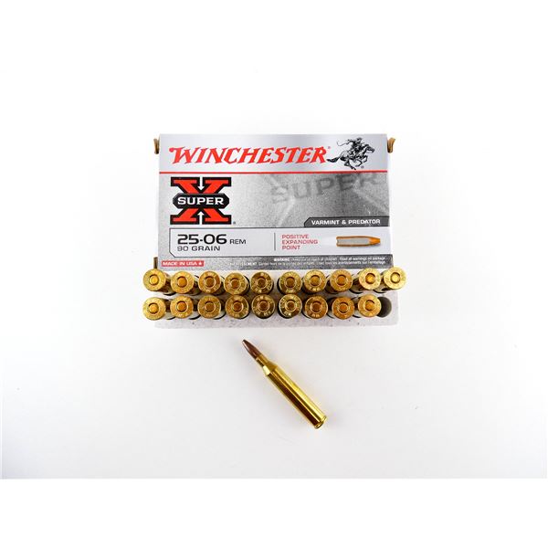 WINCHESTER SUPER X .25-06 REM AMMO LOT