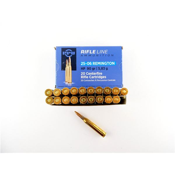 PPU .25-06 REM AMMO LOT
