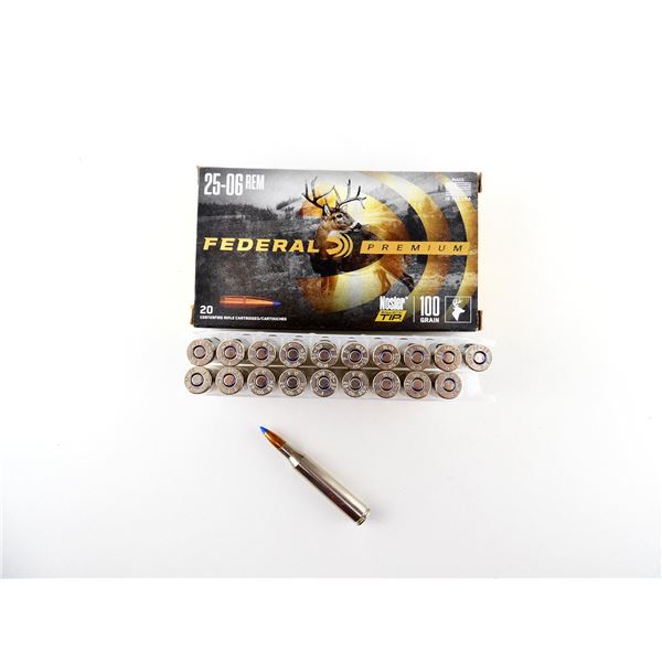 FEDERAL PREMIUM .25-06 REM AMMO LOT