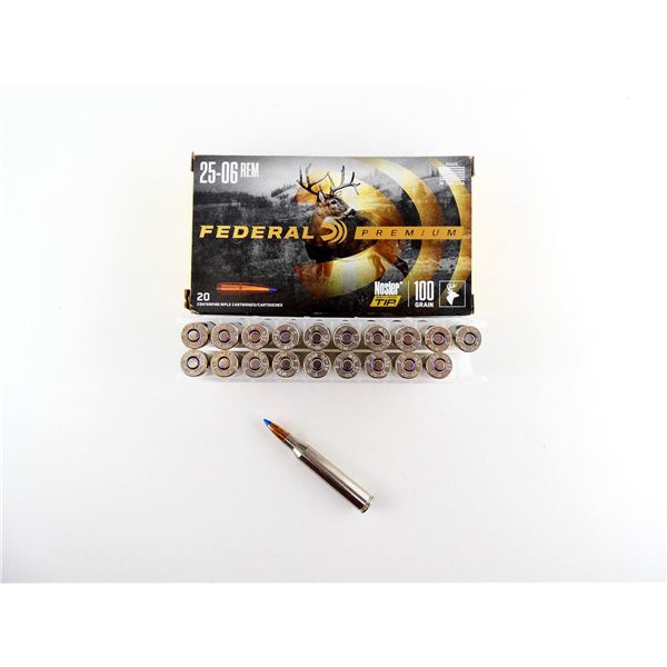 FEDERAL PREMIUM .25-06 REM AMMO LOT