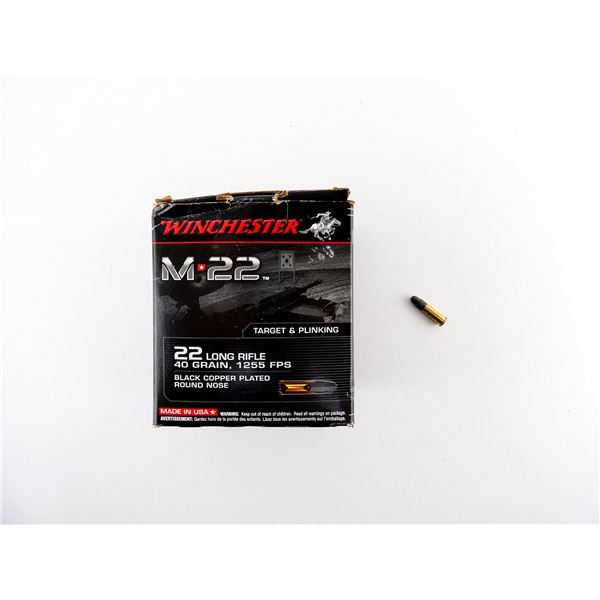 WINCHESTER M*22 .22 LR AMMO LOT