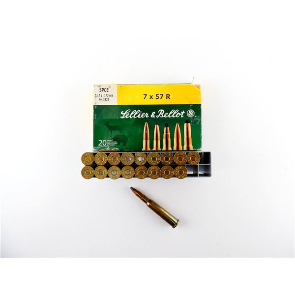 SELLIER & BELLOT 7X57R AMMO LOT