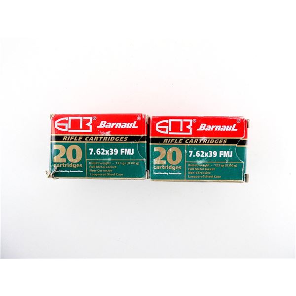 BARNAUL 7.62X39MM AMMO LOT