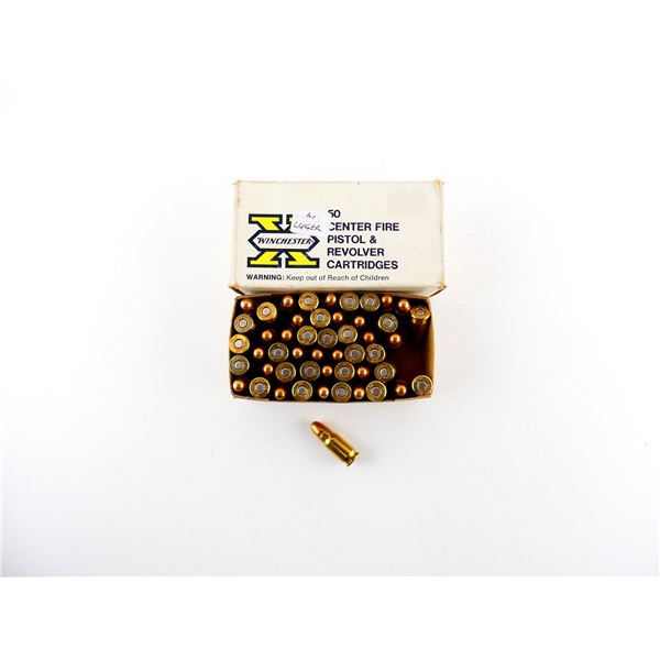 WINCHESTER .30 LUGER (7.65MM) AMMO LOT
