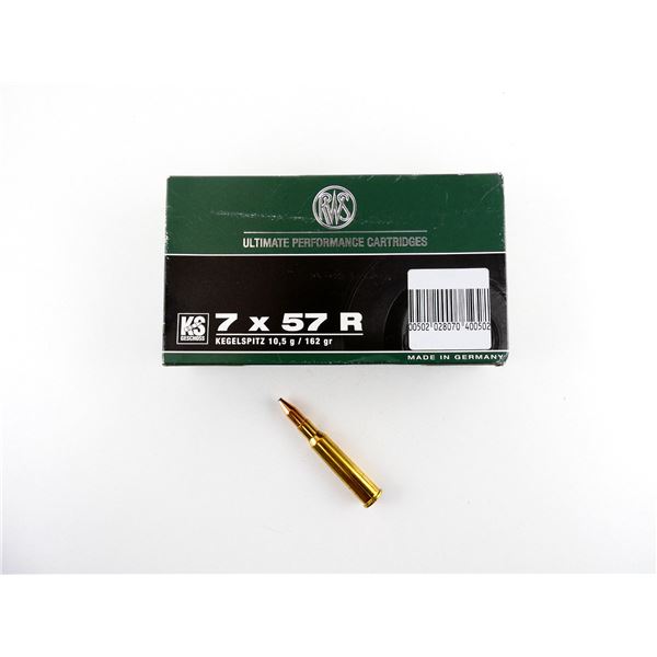 RWS 7X57 R AMMO LOT