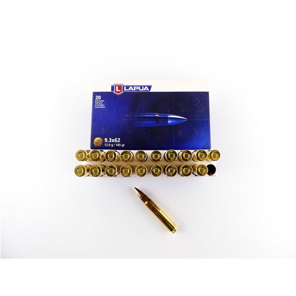 LAPUA 9.3X62MM AMMO LOT