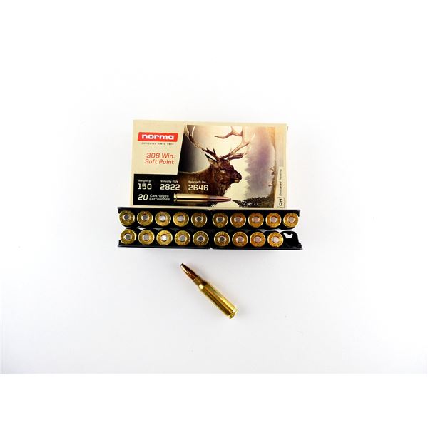 NORMA .308 WIN AMMO LOT