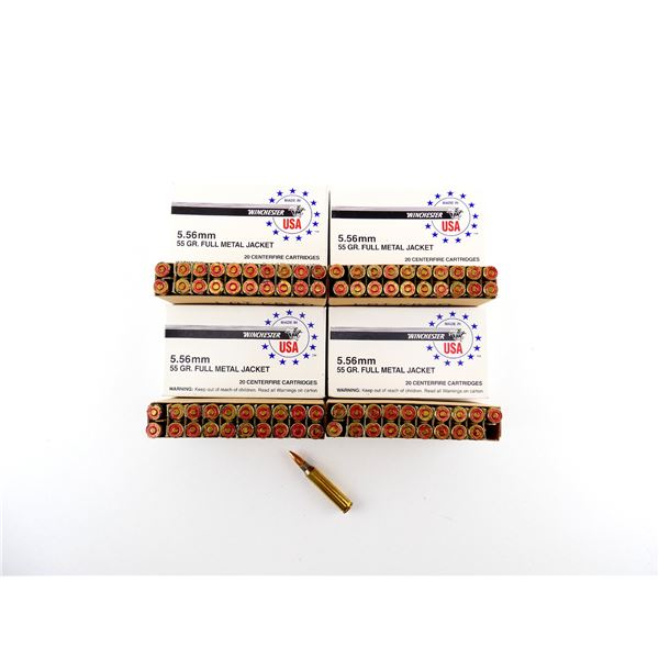 WINCHESTER 5.56MM AMMO LOT