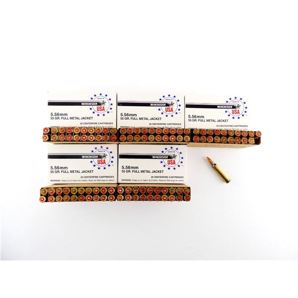 WINCHESTER 5.56MM AMMO LOT