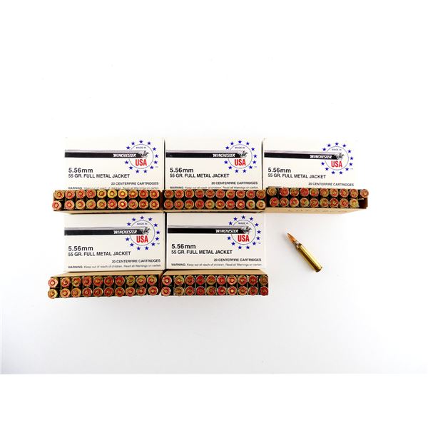 WINCHESTER 5.56MM AMMO LOT