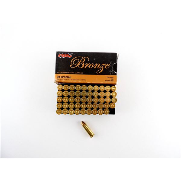 PMC BRONZE .38 SPL AMMO LOT
