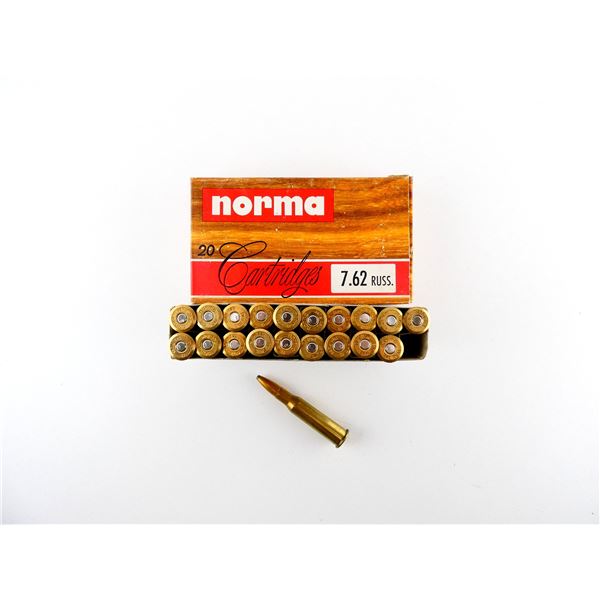NORMA 7.62 RUSSIAN AMMO LOT