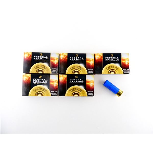 FEDERAL PREMIUM LAW ENFORCEMENT TACTICAL 12 GAUGE 2 3/4" SHOT SHELL AMMO LOT