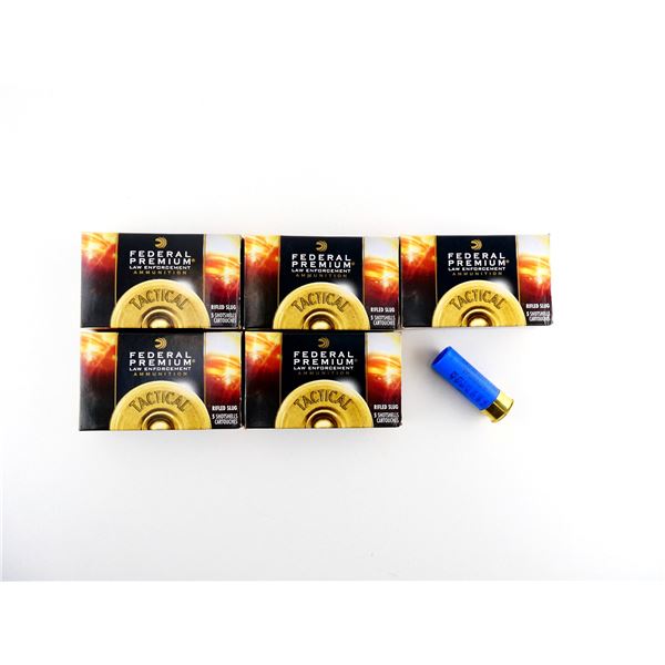 FEDERAL PREMIUM LAW ENFORCEMENT TACTICAL 12 GAUGE 2 3/4" SHOT SHELL AMMO LOT