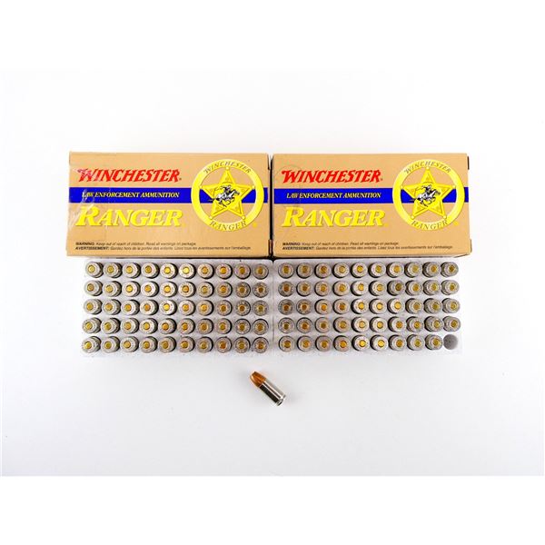 WINCHESTER LAW ENFORCEMENT RANGER BONDED 9MM LUGER AMMO LOT