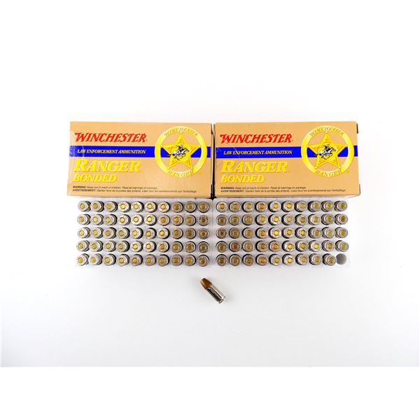 WINCHESTER LAW ENFORCEMENT RANGER BONDED 9MM LUGER AMMO LOT