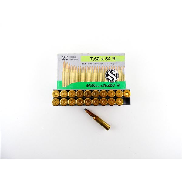SELLIER & BELLOT 7.62X54R AMMO LOT