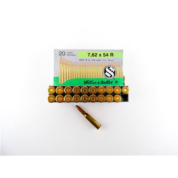 SELLIER & BELLOT 7.62X54R AMMO LOT
