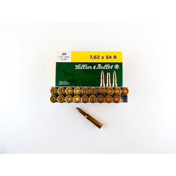 SELLIER & BELLOT 7.62X54R AMMO LOT