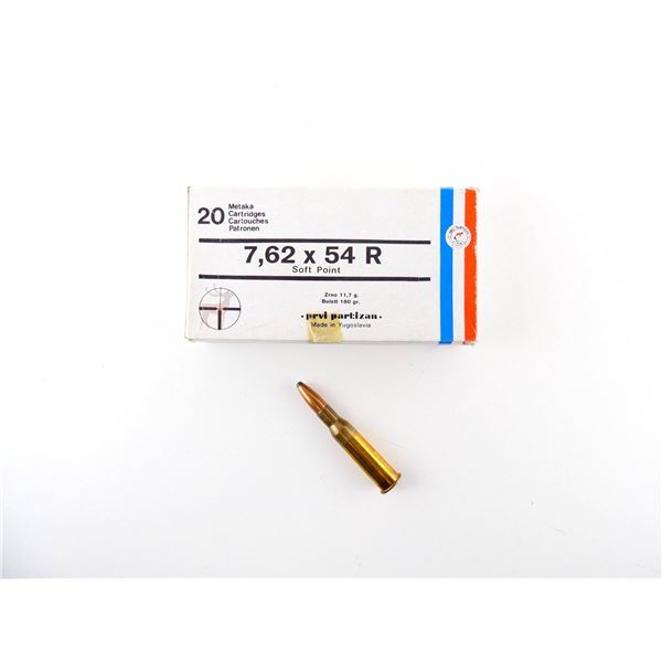 PRVI PARTIZAN 7.62X54R AMMO LOT
