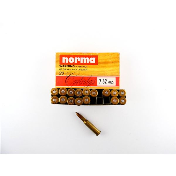 NORMA 7.62 RUSSIAN AMMO LOT