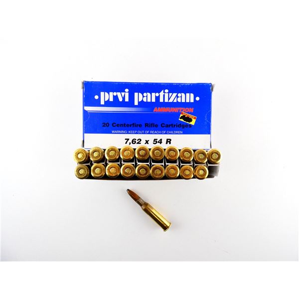 PRVI PARTIZAN 7.62X54R AMMO LOT