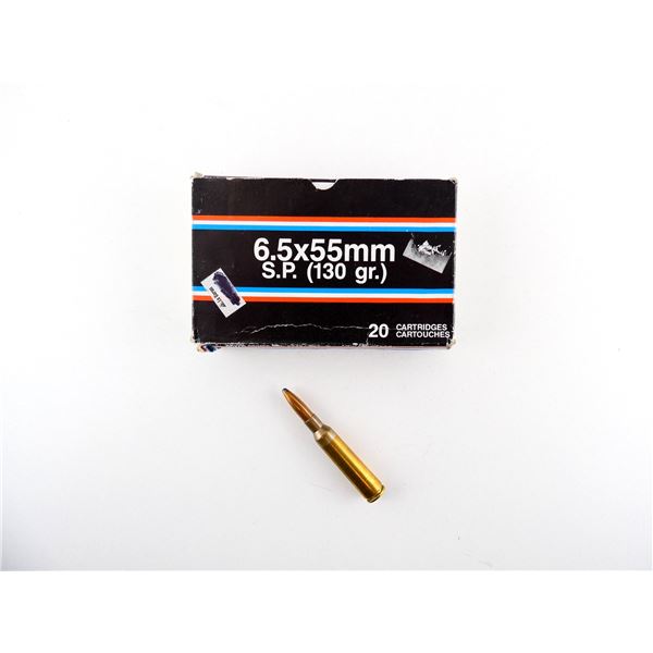 CENTURY 6.5X55MM SWEDISH AMMO LOT