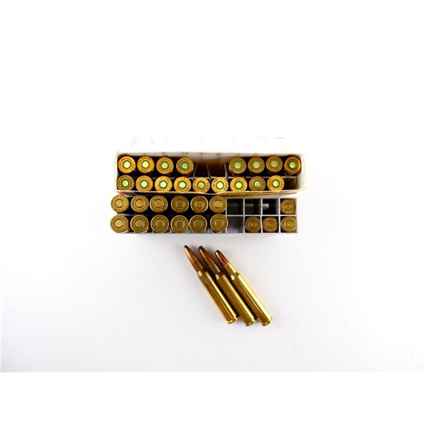 ASSORTED .30-06 SPRG AMMO AND NON-PRIMED BRASS CASES LOT