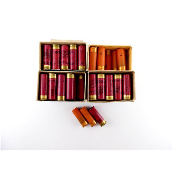 ASSORTED OLYMPIC AND APOLLO 12 GAUGE 2 3/4" SHOT SHELL AMMO LOT