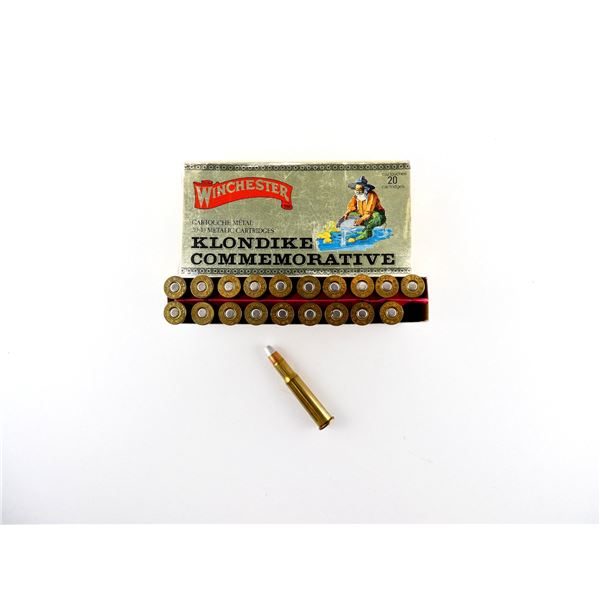 WINCHESTER KLONDIKE COMMEMORATIVE .30-30 WIN AMMO LOT