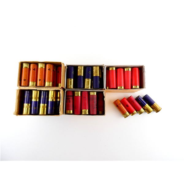ASSORTED 12 GAUGE 2 3/4" SHOT SHELL AMMO LOT