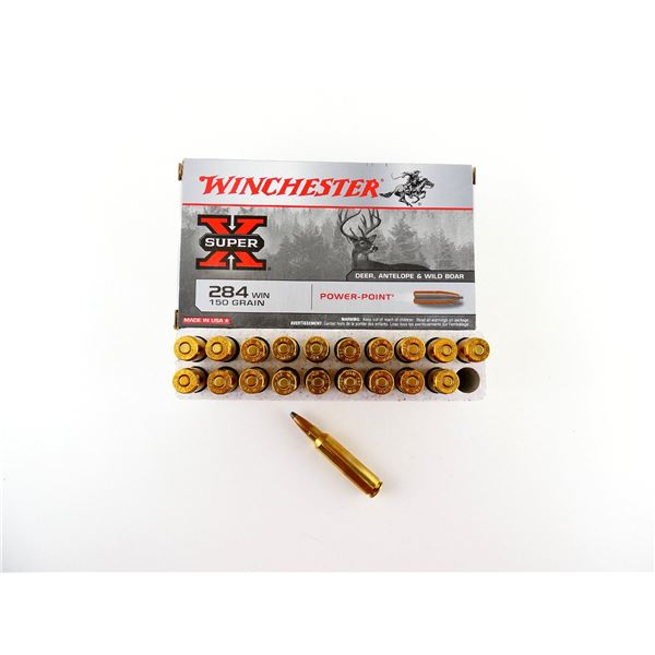 WINCHESTER .284 WIN AMMO LOT