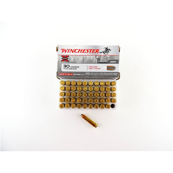 WINCHESTER .30 CARBINE AMMO LOT