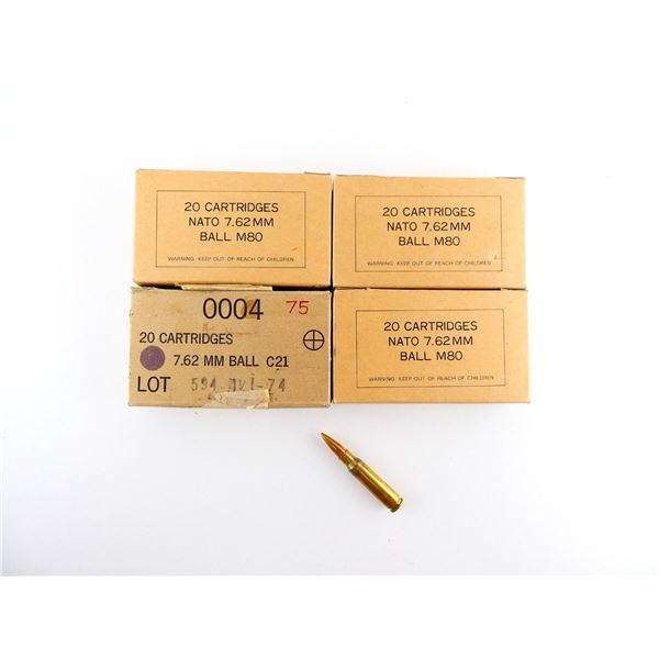 ASSORTED MILITARY 7.62X51MM AMMO LOT