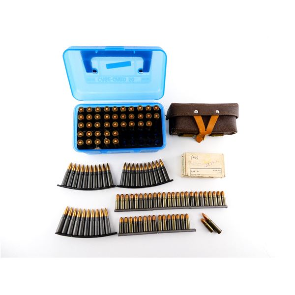 ASSORTED MILITARY 7.62X25MM AND 7.62X39MM AMMO LOT