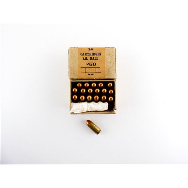 WWII BRITISH MILITARY .45 AUTO AMMO LOT