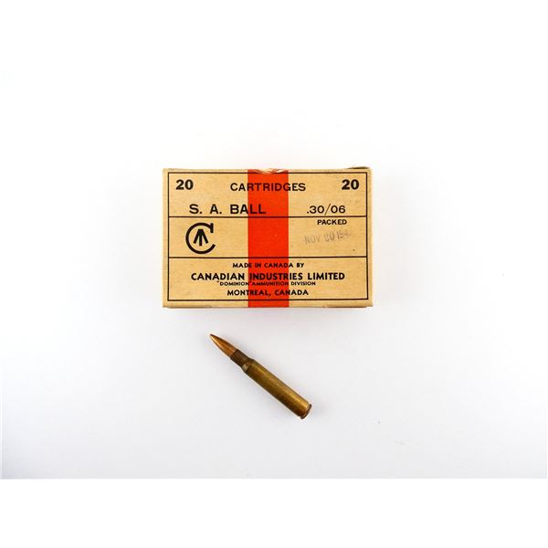 CANADIAN MILITARY .30-06 SPRG AMMO LOT