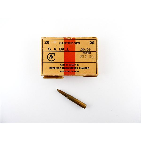 CANADIAN MILITARY .30-06 SPRG AMMO LOT