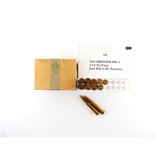 ASSORTED MILITARY .303 BR AMMO LOT