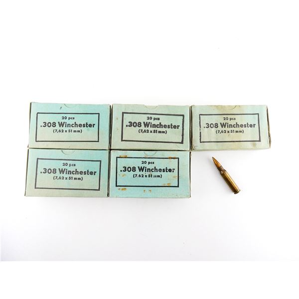 UNKNOWN MILITARY .308 WIN (7.62X51MM) AMMO LOT