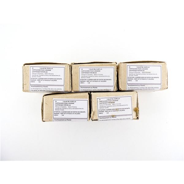 ROMANIA MILITARY 7.92X39MM AMMO LOT