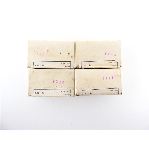 CZECH MILITARY 7.62X25MM PISTOL AMMO LOT