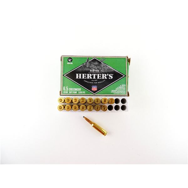 HERTER'S 6.5 CREEDMOOR AMMO LOT