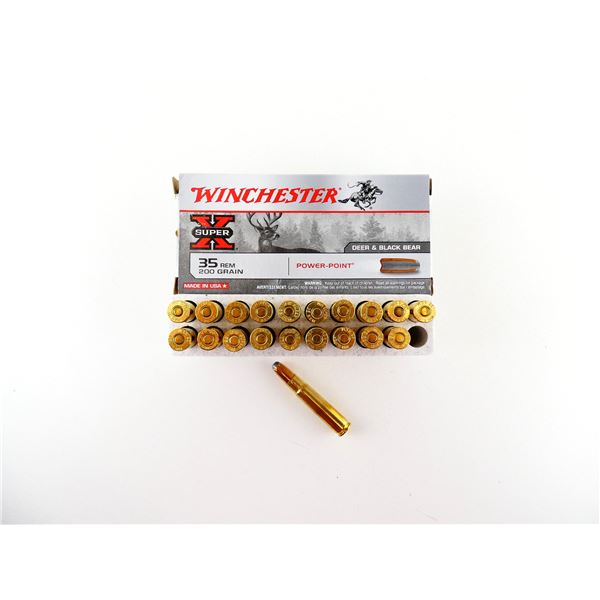WINCHESTER .35 REM AMMO LOT